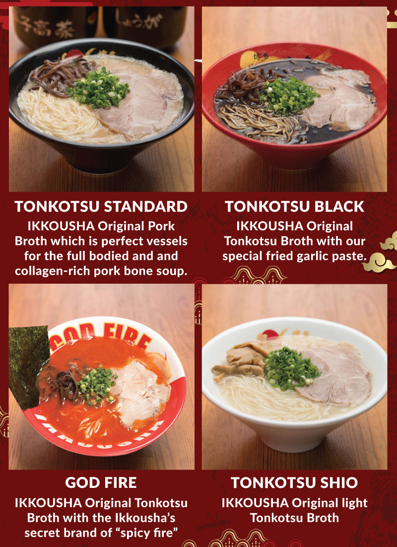 Buy 3 Get 1 FREE all standard ramen — Ikkousha Singapore